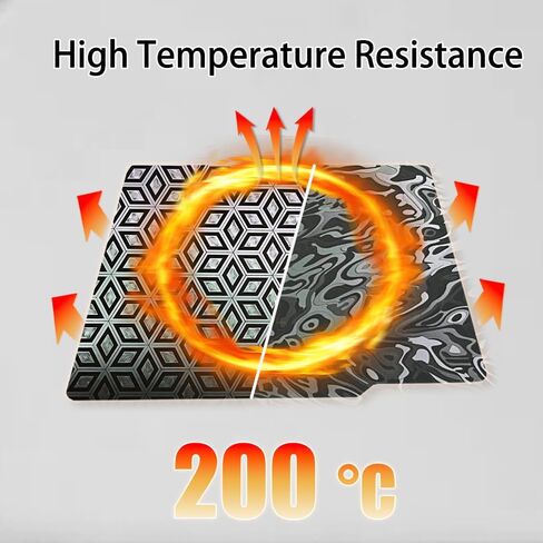 3D Printer Bambu Labs Build Plate for Bambu Lab X1C/X1/X1E/P1P/P1S/A1,Double Sided Fireworks+Butterfly Spring Steel Sheet Plate 257x257mm Flexible Removable Platform Bambu A1 3D Printer Plate. in Saudi Arabia