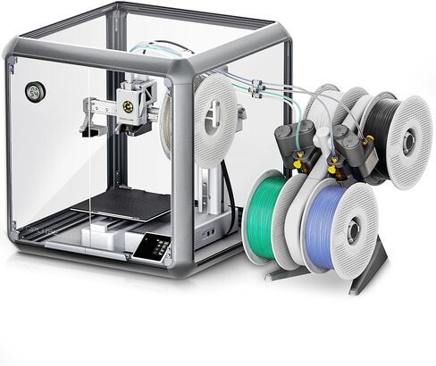 3D Printer Enclosure for Bambu Lab A1, Large Size Enclosure with LED Light, Fireproof Waterproof Dustproof Noise Reduction Constant Temperature 3D Printer Cover, 550x670x600MM in Saudi Arabia