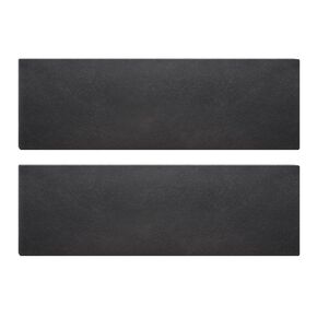 Rocaris 4 Pcs 4 X 12 X 1/4 Inch A36 Steel Plate Hot Rolled, Steel Base Plate for Construction Boards, Structure Support, Weldable Square and Industrial