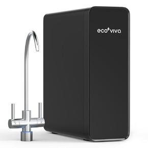 Reverse Osmosis System, 600GPD Tankless Reverse Osmosis Water Filter, 8 Stage Filtration Under Sink RO System, 2.5:1 Pure to Drain, Filter Life Monitor, RO&Filtered Water Options White