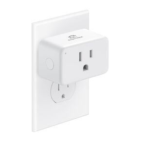 EIGHTREE Mini Smart Plug 𝟭𝟱𝗔, Smart Plugs That Compatible with 𝗔𝗹𝗲𝘅𝗮 & Google Home & SmartThings, No Hub Required，Smart Outlet with Remote Control, Timer & Schedule, 2.4GHz WiFi Only, 4 Packs