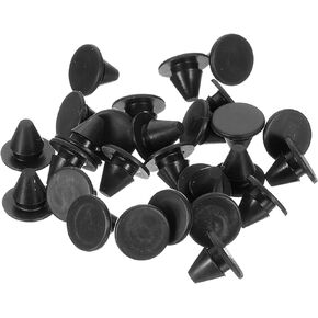 uxcell 38Pcs Silicone Plugs, Rubber Round Snap in Locking Hole Plug for 5-5.5mm Hole, Hole Stoppers Waterproof Hole Plug for Metal Tube, Furniture End Caps Inserts, Grey in Kuwait