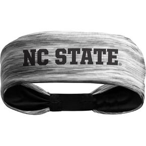 Littlearth Unisex-Adult NCAA North Carolina State Wolfpack Tigerspace Headband, Grey, One Size