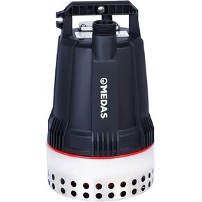 MEDAS 1HP 750W 4623GPH Submersible Sump Pump Electric 3 in 1 Clean/Dirty Water Utility Water Pumps w/Float Switch and Long 16.4ft Cable for Quickly Water Removal Drainage Pool Garden Tub Pond Flood