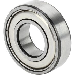 ACROPIX 6002ZZ & Deep Groove Ball Bearings P5 15x32x9mm Lubricated Bearings Double Metal Seal Silver Tone Scooter Skateboard Wheel - Pack of 6