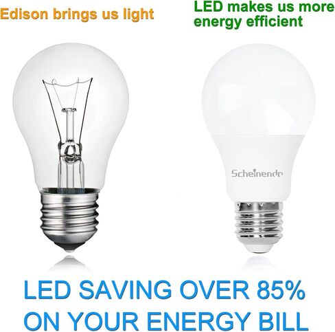 3-Way Led Light Bulbs A21, 50 100 150 Watt Equivalent, Perfect for Reading, 3000K Warm White, Indoor Standard E26 Bulb, Energy Efficient 20 Watt, 2200 Lumens, 2 Pack in Saudi Arabia