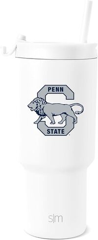 Simple Modern Officially Licensed Collegiate Georgia Bulldogs 30 oz Tumbler with Flip Lid and Straws | Insulated Cup Stainless Steel | Gifts for Men Women | Retro Vault Collection | Georgia Bulldogs in Kuwait