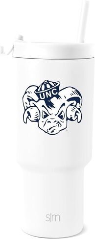 Simple Modern Officially Licensed Collegiate Georgia Bulldogs 30 oz Tumbler with Flip Lid and Straws | Insulated Cup Stainless Steel | Gifts for Men Women | Retro Vault Collection | Georgia Bulldogs in Kuwait