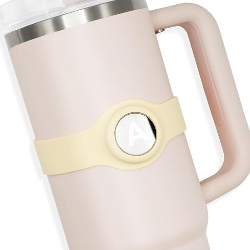 Alphabet Decoration for Stanley & Air-Tag Holder for Stanley,26 Letter Stickers(A-Z),Stylish Accessory for Your 30oz Stanley Cup (Blue) in Saudi Arabia