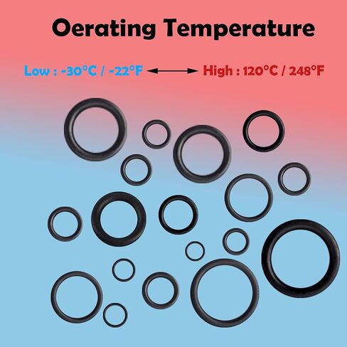 382 PCS 30 Sizes SAE Viton O Ring Assortment Kit for Aviation Car Engines Cylinders Hydraulic Plumbing Various Industrial with 4 Pcs Pick and Hook Set in Saudi Arabia