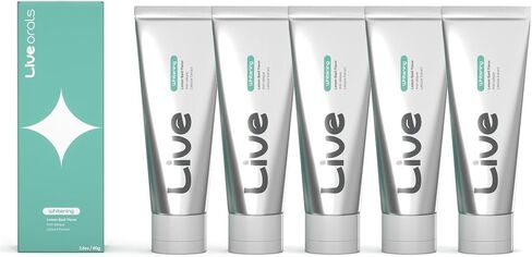 Whitening Toothpaste 80g - Fluoride-Free Stain Removal, Strengthens Enamel, Natural Ingredients, Fresh Mint Flavor in Saudi Arabia