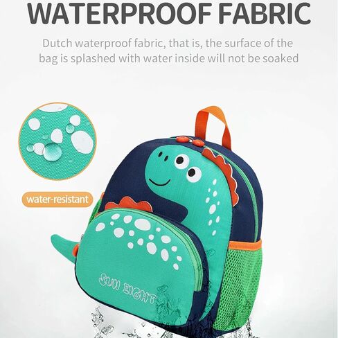 Preschool Backpack with Anti-Lost Harness Toddler Backpack School Bag 3D Cartoon Lunch Backpack for Toddler Girls 1-4 Years(Butterfly) in Kuwait