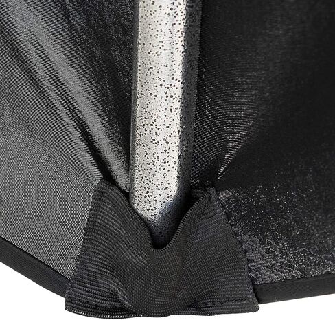 SourceOne.org Deluxe Stretch Fit Tableroths 6 Foot in Blue Black Red & White (Stretch ، Burgundy) in Saudi Arabia