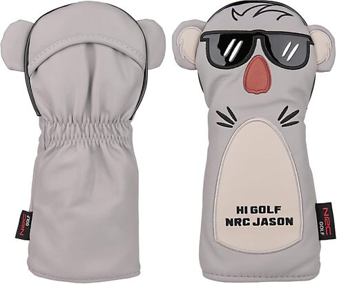 Koala Design Golf Club Driver/Fairway Wood/Hybrid/Blade Putter/Mallet Putter Head Cover in Saudi Arabia