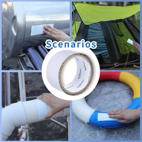 Waterproof Repair Tape, Seal Tape, Heavy Duty, All Weather and Under Water Application, Temperature and UV Resistant - (Black 2 inch x 5ft) in Saudi Arabia
