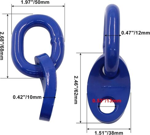 BokWin 4 Pack 7100 Lifting Bracket Lifting Hooks,Orange Heavy-Duty Engine Lift Bracket Lifting Ring in Saudi Arabia