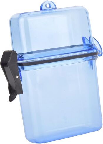 Diving Dry Boxes Diving, Dry Box, Plastic Transparent Underwater Kayak Sealing Box with Rope Hook for Surfing Canoe Kayak in Kuwait