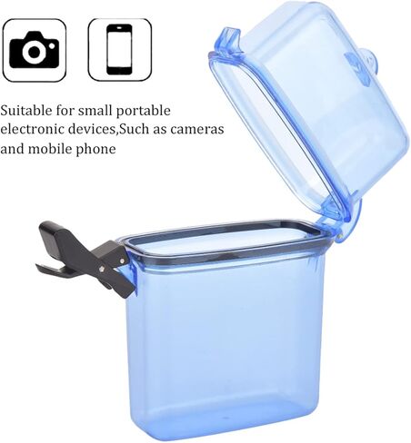 Diving Dry Boxes Diving, Dry Box, Plastic Transparent Underwater Kayak Sealing Box with Rope Hook for Surfing Canoe Kayak in Kuwait