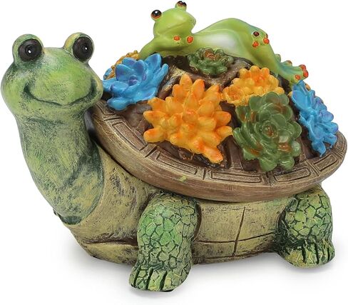 Turtle & Lazy Frog Ashtray with Lid, Handmade Cool Resin Ashtrays for Cigarettes as Home Decoration, Windproof Ash Tray for Indoor or Outdoor Use, Smoking Ash Tray Sets in Office Bar Hotel in Saudi Arabia