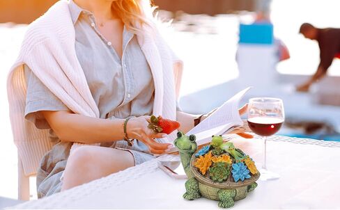 Turtle & Lazy Frog Ashtray with Lid, Handmade Cool Resin Ashtrays for Cigarettes as Home Decoration, Windproof Ash Tray for Indoor or Outdoor Use, Smoking Ash Tray Sets in Office Bar Hotel in Saudi Arabia