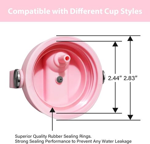 SENDESTAR Spout Lid for Hydroflask Wide Mouth Water Bottle Fits 18 oz 20 oz 32 oz 40 oz 73 oz,Chug Cap Flexible Handle Compatible, Takeya, Simple Modern, Wide Mouth Water Bottle in Saudi Arabia