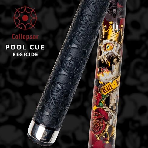Collapsar CBP Pool Stick with 1X1 Hard Case,13mm Tip with Low Deflection Technology Billiard Cue,58" 2-Pieces 19-21 oz Professional Pool Cue Set in Saudi Arabia