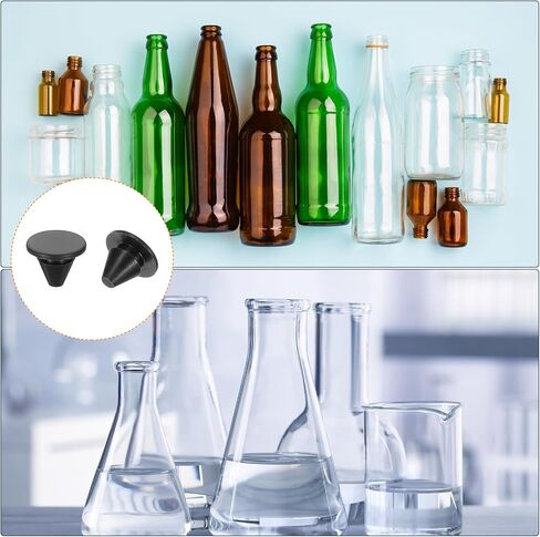 uxcell 38Pcs Silicone Plugs, Rubber Round Snap in Locking Hole Plug for 5-5.5mm Hole, Hole Stoppers Waterproof Hole Plug for Metal Tube, Furniture End Caps Inserts, Grey in Kuwait