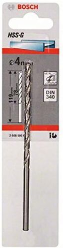 Bosch 2608595677 Metal Drill Bit Hss-G Din 340 3, 2x6mm in Saudi Arabia
