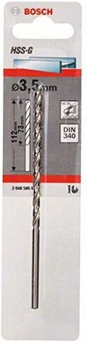 Bosch 2608595677 Metal Drill Bit Hss-G Din 340 3, 2x6mm in Saudi Arabia