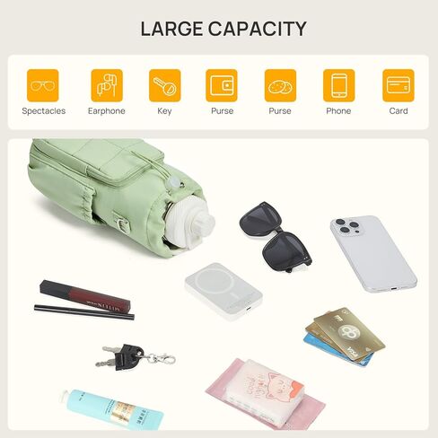 Telena Water Bottle Holder with Strap 40 oz Crossbody Water Bottle Bags for Women Men Walking, Running in Kuwait