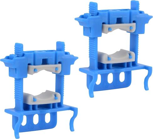 HoldRite 3/8 Inch - 1 Inch Silencer Variable Closure Pipe Mount Clamp, Pack of 2, PEX, Copper, CPVC, 250 in Saudi Arabia