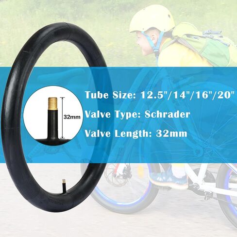 SIMEIQI 2 Pack Bike Tires and Tubes BMX for Kids 12.5"/14"/16"/ 20"x2.125" Compatible with 12.5"/14"/16"/ 20"x1.75"/2.125" Replacement Bike Tires for BMX Trail Commuter City Pavement Bicycles in Saudi Arabia