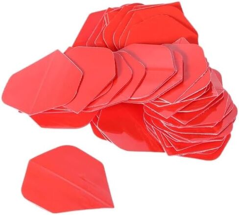 Dartfellas Bulk 50 Pack Durable Standard Dart Flights, 75 Micron (50 Total Flights), for Steel & Soft Tip Darts in Saudi Arabia