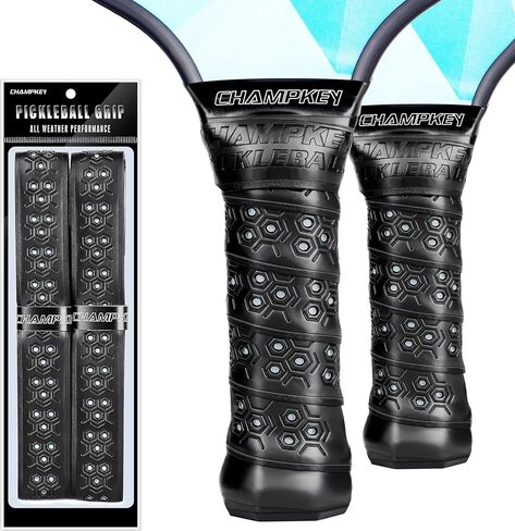 CHAMPKEY Professional Pickleball Paddle Grip Tape 2 Pack - All Weather Performance Pickleball Racket Grip - Improve The Feel and Convergence Characteristics in Saudi Arabia