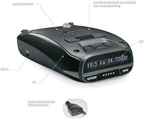 Uniden RDA-HDWKT Radar Detector Smart Hardwire Kit with Mute Button, LED Alert and Power LED, for Uniden R8, R7, R4, R3, R1, DFR9, DFR9BLK, DFR8, DFR7 and DFR6. in Saudi Arabia