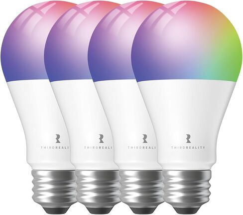 THIRDREALITY Zigbee Smart Color Bulb ZL1, Zigbee hub Required,Compatible with Home Assistant, SmartThings,Aeotec,Homey,Hubitat or Echo Devices with Built-in Zigbee hub,A19 RGB Color Bulb,800 Lumens in Saudi Arabia