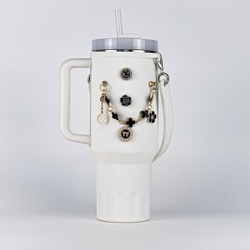 Charms Water Bottle Silicone Sleeve Decorations in Saudi Arabia