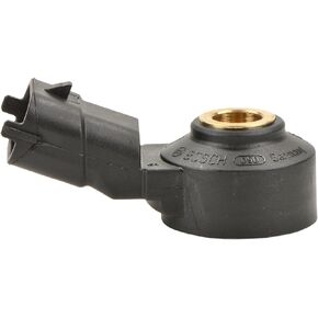 BOSCH 0261231173 OE Engine Knock Sensor - Compatible With Select Alfa Romeo 4C; Dodge Dart; Fiat 124 Spider, 500, 500L, 500X; Jeep Renegade; Porsche 911, Boxter, Cayenne, Cayman, Macan, Panamera