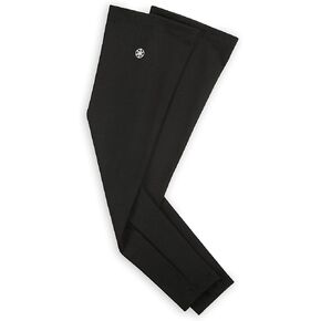 Gaiam Yoga Compression Sleeves - Pair of Sleeves for Pilates, Training, General Fitness - Comfort-Fit Support for Muscles - Sold as Pairs in 18" Arm and 22" Leg Sleeve Options (One Size Fits Most)