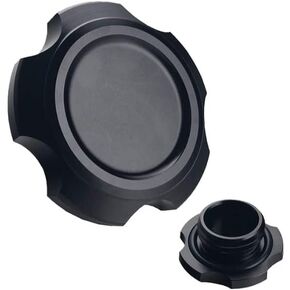 Available Aluminum Alloy Engine Oil Filler Cap for Subaru STI WRX GC GD GF GM GG GE Tank Covers Auto Replacement Parts (Black)
