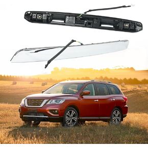 Chrome Rear Tailgate Handle fits for Nissan Pathfinder 2013 2014 2015 2016 2017 2018 2019 Tailgate Handle, replace 90810-9PG0A 90810-3KA0A