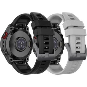 Fit for Garmin Fenix 7s Bands, Fenix 6s/ Fenix 5s Quickfit Soft Silicone Replacement Watch Bands Straps Wristbands Bracelet Fit for Garmin Fenix 7S pro/7S Solar/instinct 2S