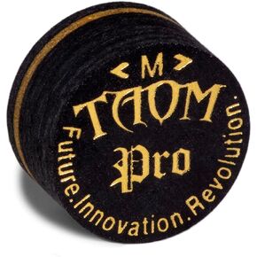 Pro Laminated Pool Billiard Cue Tip - 14 mm - 1 pc