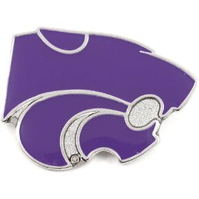 Aminco NCAA Kansas State Wildcats Team Logo Pin, team color