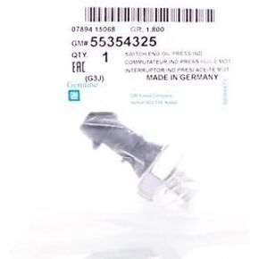 Oil Pressure Switch for Chevy Chevrolet Cruze, Sonic Part:55354325