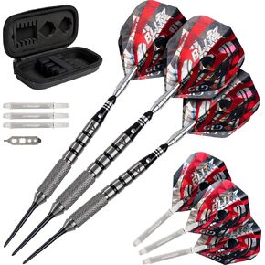 Viper Blitz 95% Tungsten Steel Tip Darts with Storage/Travel Case