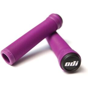 NEW ODI Soft Flangeless Longneck Grips Softies For Bikes And Scooters PURPLE