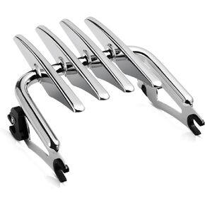 Stealth Mounting Luggage Rack Detachable Motorcycle Trunk Rack Chrome Compatible with Harley Touring CVO Road Glide Road King Electra Glide Street Glide Ultra Limited FLHTK 2009-2024 in Kuwait