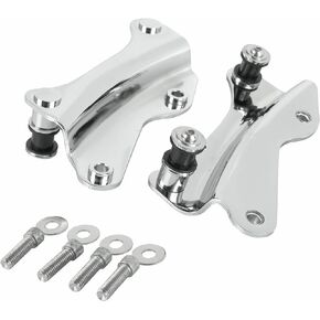 4 Point Docking Hardware Kit Fits for Harley Davidson Touring Street Glide Electra Glide Road Glide Road King 2014-2024(Gloss Black)