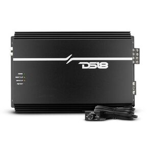 DS18 EXL-P2000X4 Korean 4-Channel Full Range Car Audio Amplifier Competition Grade Class AB MOSFET Amp 2000 Watts Rms - Remote BASS Knob Included